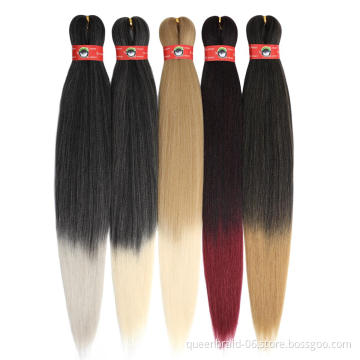 SmartBraid Braiding Hair Pre Stretch Synthetic Braiding Hair Extension Flame Retardant Braid Hair
